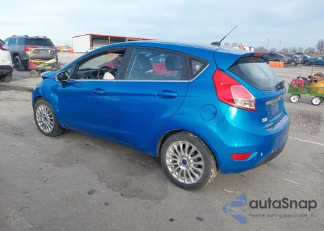 2015 Ford Fiesta Titanium from USA, damaged, VIN 3FADP4FJ6FM158181